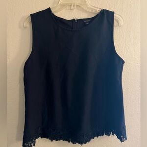 Blue business professional top